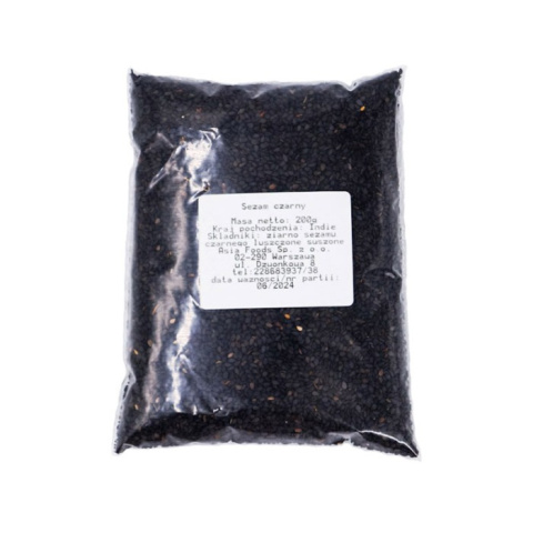 Sezam Czarny 200g