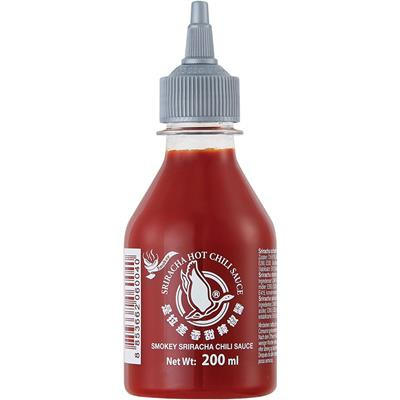 Sriracha z dymem wędzarniczym 455ml Flying Goose Sriracha z dymem wędzarniczym 455ml Flying Goose