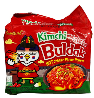 5pack Buldak Kimchi 5x135G Samyang