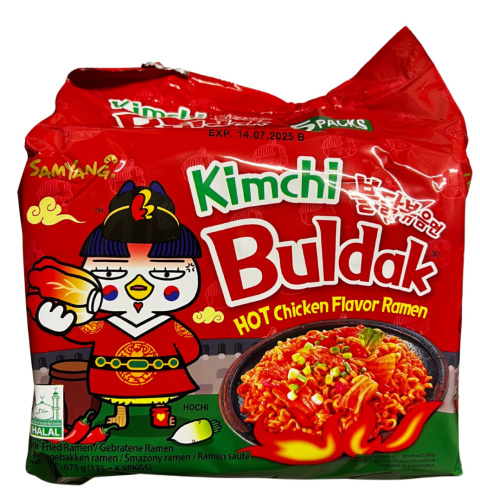 5pack Buldak Kimchi 5x135G Samyang 5pack Buldak Kimchi 5x135G Samyang