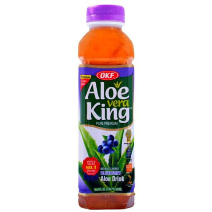 Aloe Vera King Jagoda/Bluberry 500ml OKF