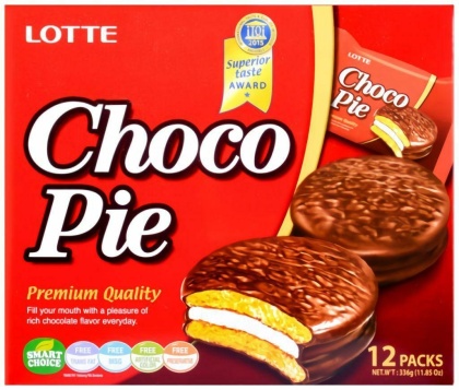 Choco Pie biszkopty z pianką 12x28g Lotte