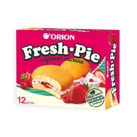 Fresh Pie o smaku truskawkowo-malinowym360g Orion