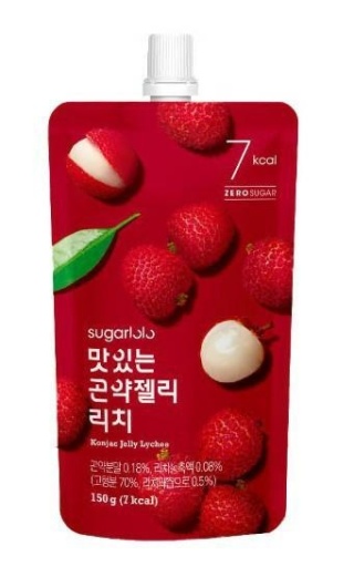 Galaretka Konjac Liczi 150g SUGARLOLO