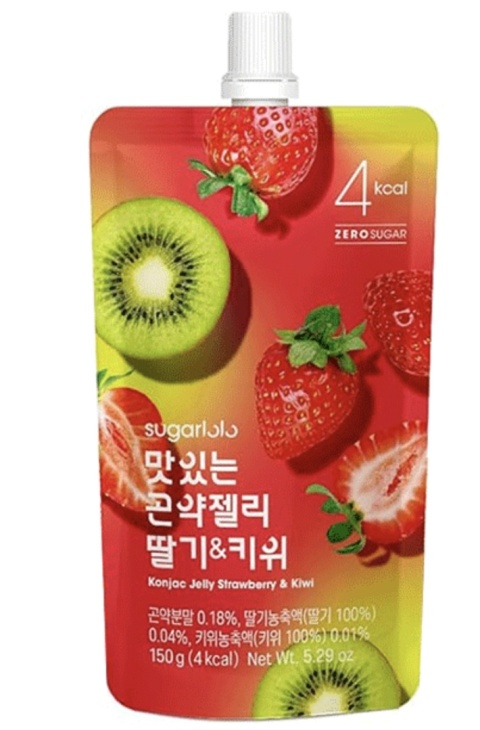 Galaretka Konjac Truskawka i Kiwi 150g SUGARLOLO