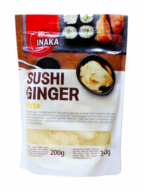 Imbir Marynowany Biały Do Sushi 200g INAKA