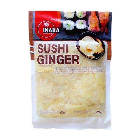 Imbir Marynowany Biały Do Sushi 85g INAKA