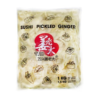 Imbir Marynowany Biały 1kg/1.5kg Eat