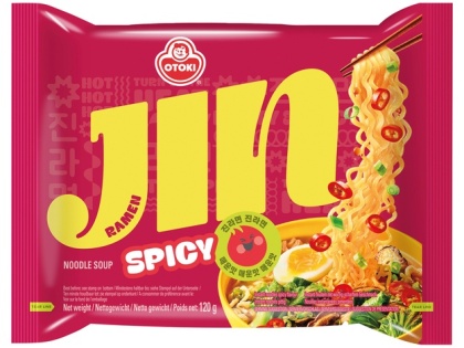 Jin Ramen Spicy (Ostra) 120g Ottogi