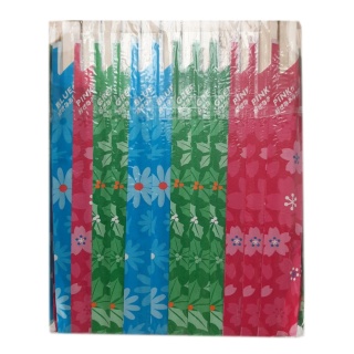 Pałeczki drewniane w etui "flowers" 100szt