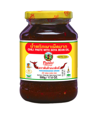 Pasta Chilli Tajska w Oleju Sojowym 500g Pantai