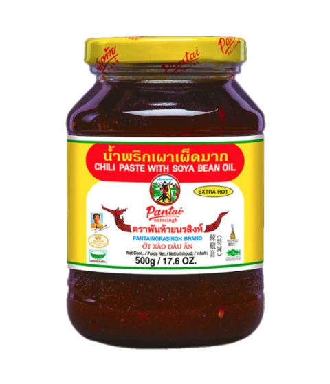 Pasta Chilli Tajska w Oleju Sojowym 500g Pantai Pasta Chilli Tajska w Oleju Sojowym 500g Pantai