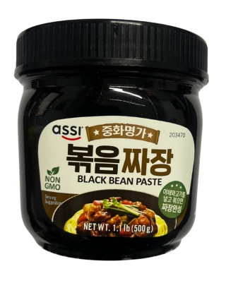 Pasta z czarnej fasoli Chajang 500g Assi