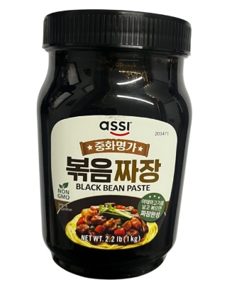 Pasta z czarnej fasoli Chajang 1kg Assi