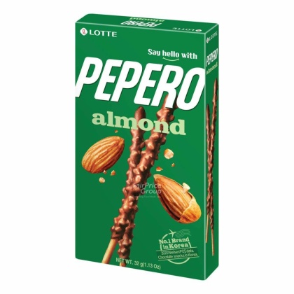 Pepero Almond o smaku migdałowym Koreańskie 32g Lotte