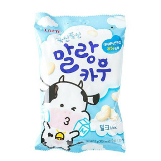 Cukierki Malang Cow Koreańskie Mleczne 79g Lotte