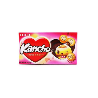 Ciasteczka Kancho z nadzieniem czekoladowym 42g Lotte