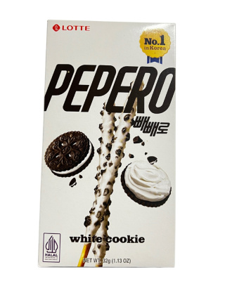 Pepero White Coockie Koreańskie 32g Lotte