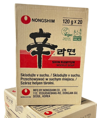 Karton Shin ramyun 20x120g Nongshim