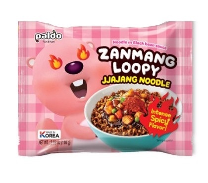 Zanmang Loopy Spicy JJAJANG Ostra Noodle 110g Paldo