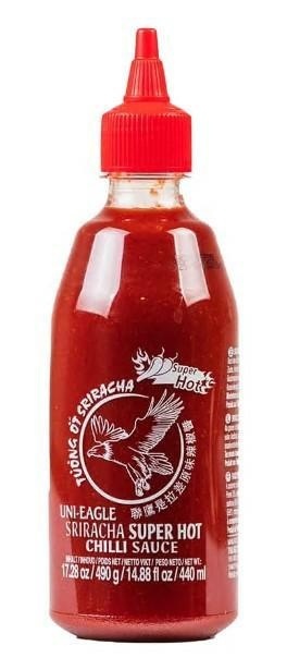 Sos Sriracha Extra Hot 490g Uni eagle