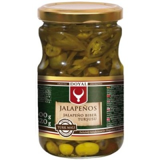 Papryka jalapeno ostra krojona w zalewie 370g Doyal