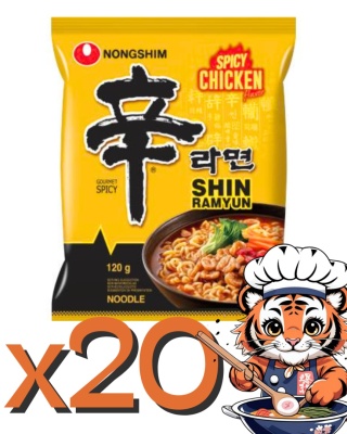 Karton Zupka Shin Ramyun Ostry Kurczak 20x120g nongshim