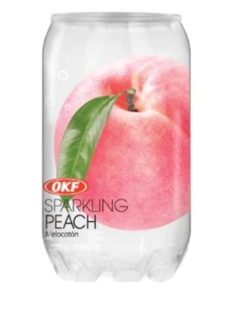 Napój Gazowany O Smaku Brzoskwiniowym 350 ml OKF