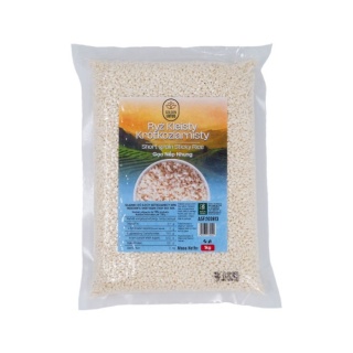 Ryż Kleisty Krótkoziarnisty 1kg ASF