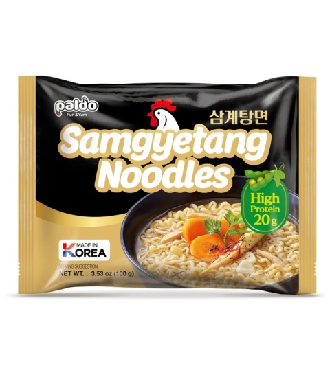 Samgyetang Noodles High Protein 20g białka kurczak z imbirem 100g - Paldo
