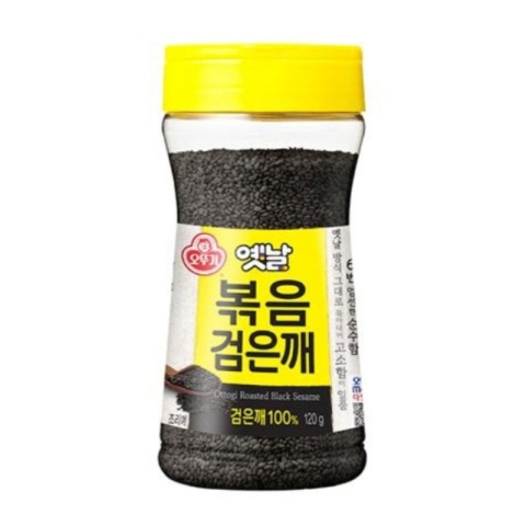 Sezam czarny prażony w dozowniku 120g Ottogi