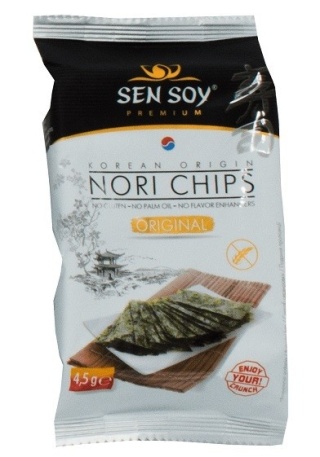 Snack Nori klasyczny 4,5g SenSoy