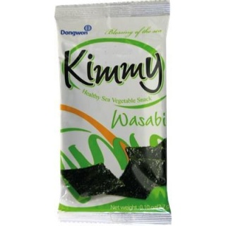 Snack Nori prażone smak Wasabi 4,5g DONGWON
