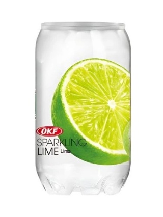 Sparkling Lime napój gazowany o smaku limonki 350ml OKF