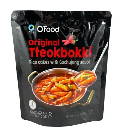Tteokbokki Original z sosem gochujang (2 porcje) 260g OFOOD