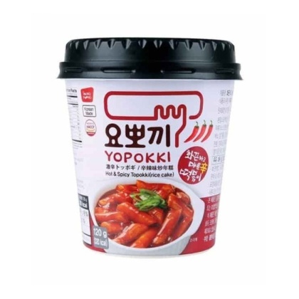 Yopokki Hot & Spicy tteokbokki 120g