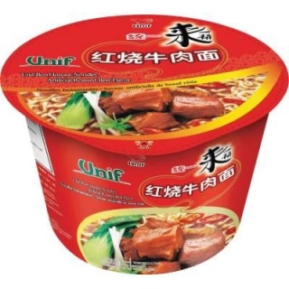 Zupa instant Smażona wołowina, miska 110g UNIF