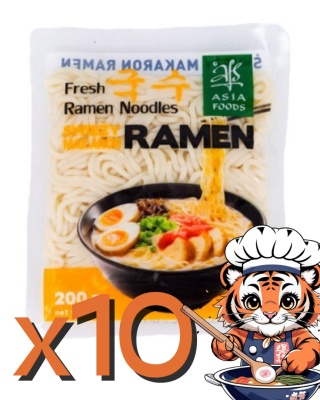 zestaw 10x Makaron Ramen Fresh/Świeży 15x200g Samlip Asia Foods