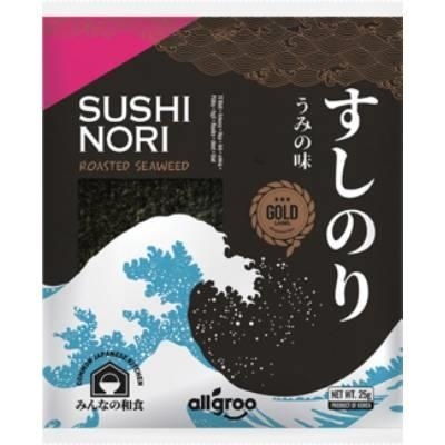 Algi morskie do sushi Gold Premium 25g Allgroo