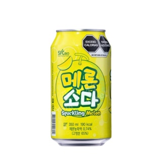 Bio Sparkling Melon o smaku melonowym 350 ml SFC