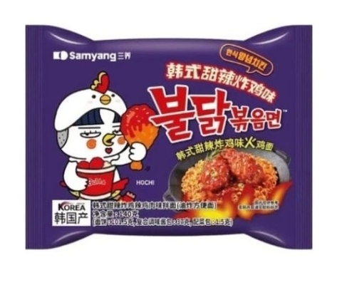 Buldak Sweet and spicy Chicken Flavour 140g Samyang