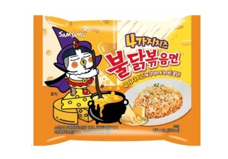 Buldak Quattro Cheese Flavour 140g Samyang