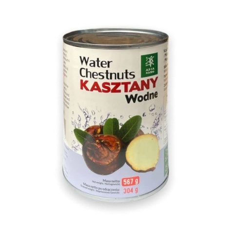 Całe kasztany wodne w wodzie 567 g ASF
