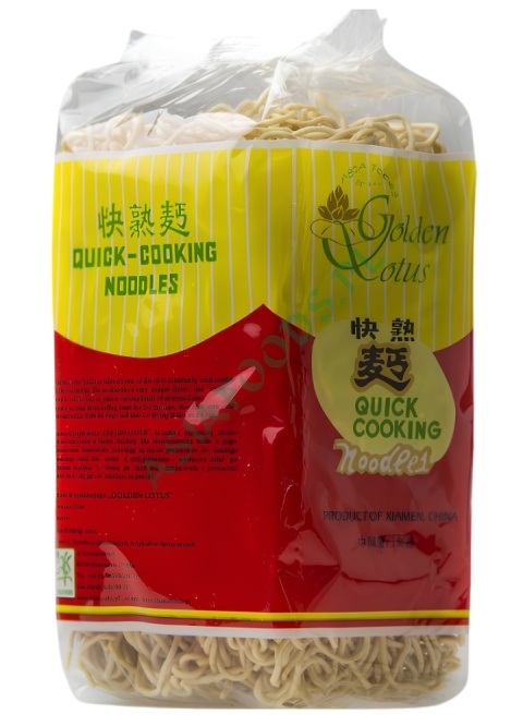 Chiński makaron błyskawiczny jajeczny Mixao 500 g Golden Lotus