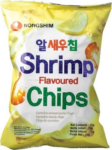 Chipsy krewetkowe Original 75g Nongshim