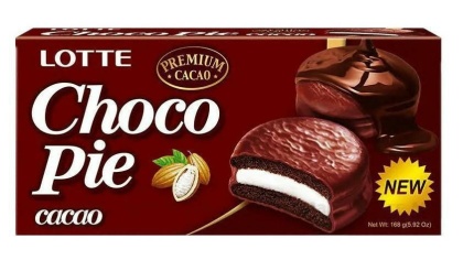 Choco Pie biszkopty czekoladowe z pianką 6x28g Lotte