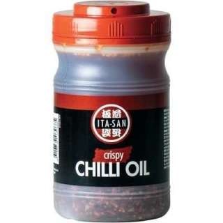 Chrupiący olej z chili, ostry 900g Ita-San