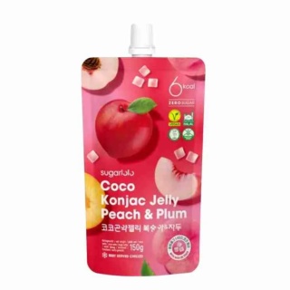Galaretka Coco de nata Konjac Broszkwinia i Śliwka 150g SUGARLOLO
