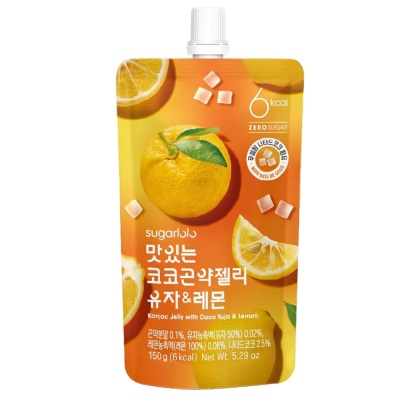 Galaretka Coco Konjac Yuzu I Cytryna 150g SUGARLOLO