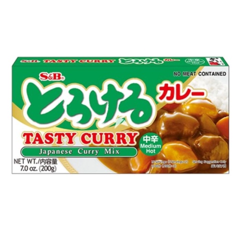 Torokeru Curry średnio ostre 200g S&B